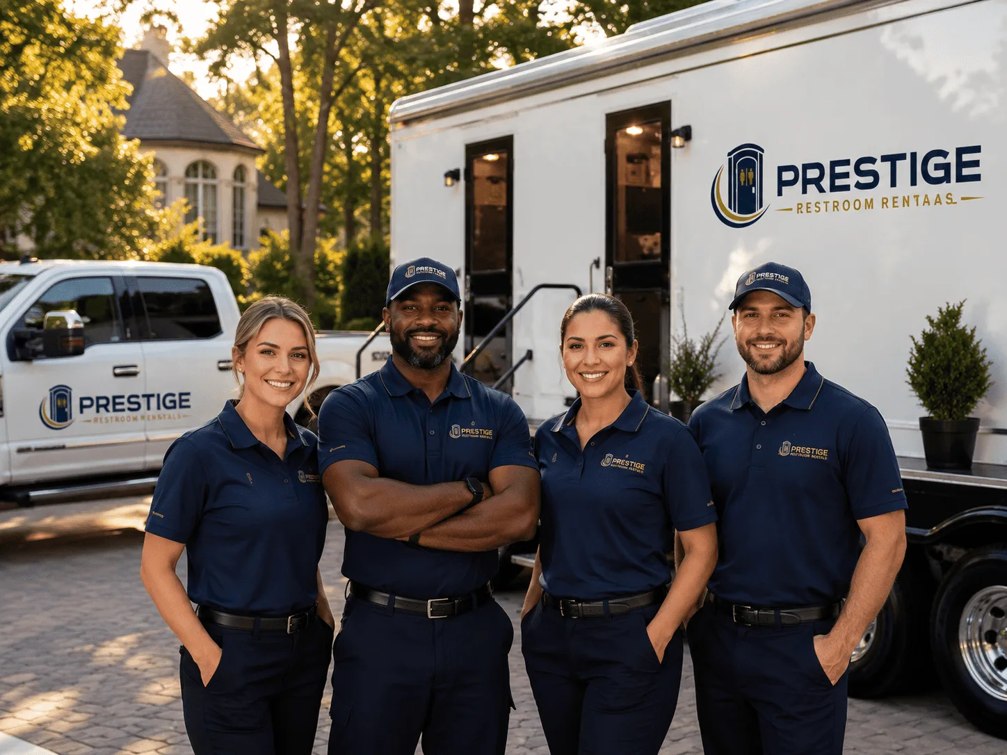 Trusted Luxury Portable Restrooms company in Prince, WV